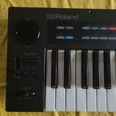 Roland Alpha Juno-1 49-Key Programmable Polyphonic Synthesizer 1985 - 1988 - Black image 2