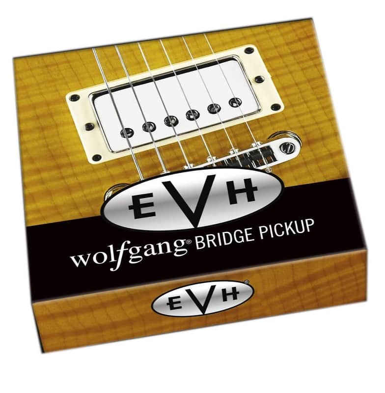 EVH Wolfgang Humbucker Electric Guitar BRIDGE Pickup with Chrome Cover image 1