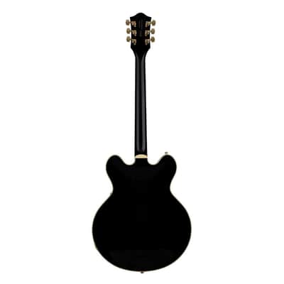 Gretsch Broadkaster LX Center Block with String-Thru Bigsby and Gold Hardware, Ebony Finge... image 2