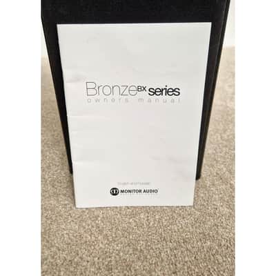 Monitor Audio Bronze BX2 - Hi-Fi Speakers - Black - Very Good w/ Manuals image 18