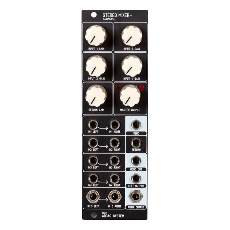 ADDAC 813 Stereo Mixer + Eurorack Module (ADDAC813) image 1