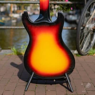 1965-1966 Mosrite Mel-o-bar 10-string Tritone Burst image 14