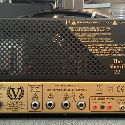 Victory Amps Sheriff 22 2021, Very Good, DEMO, SKU: I657344 image 2