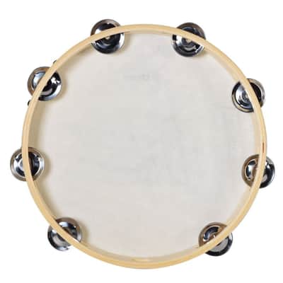 Chord Traditional Tambourine 25 cm 10" Percussion Musical Instrument image 3