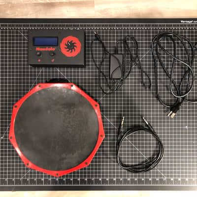 Synesthesia Mandala Drum 1.0 PAIR (Rare! 2006 Red/Black) image 2