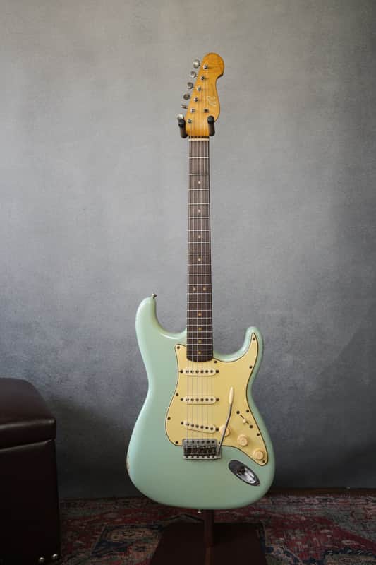 M.B.Guitars '63 Double Cut Sonic Blue image 1
