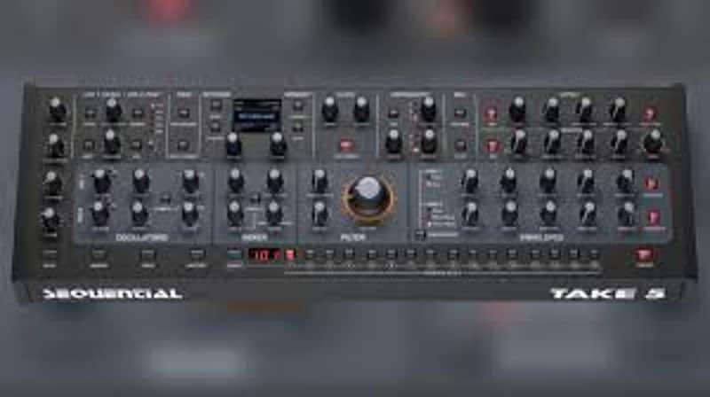 Sequential Take 5 Compact Poly Synthesizer Desktop Module image 1