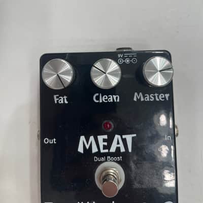 Toadworks Meat Dual Boost Overdrive Booster Guitar Effect Pedal Made In USA image 2