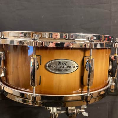 Pearl Brian Frasier Moore Signature 5.5x14" BFM1455, 12-Ply Maple Snare Drum 2002 image 1