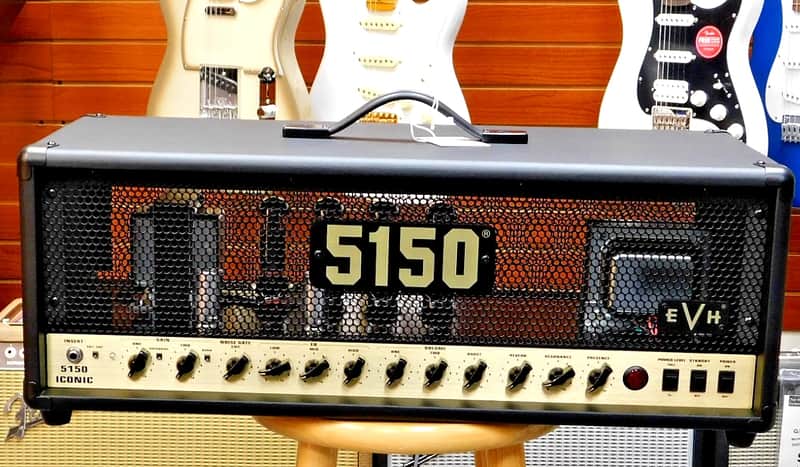 2025 EVH 5150 Iconic Series EL34 All Tube 80-Watt Amplifier Head w/ Footswitch! VERY NICE!!! image 1