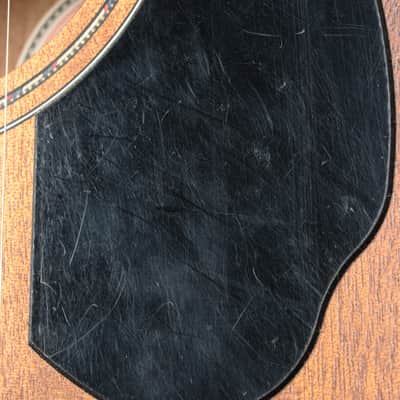Fender - Paramount PD-220E Dreadnought Acoustic/Electric Solid Mahogany Aged Congac Burst w/ Hardshell Case - USED image 8