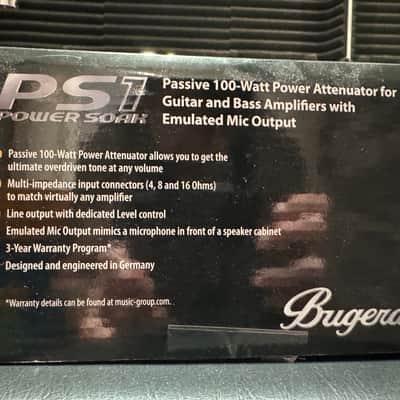 Bugera PS1 Power Soak 100-Watt Attenuator 2010s - Black image 10