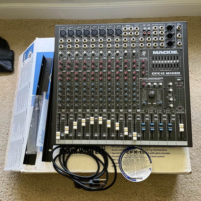 MACKIE CFX12 MKII アナログミキサー Mackie CFX12-mkII | Sweetwater