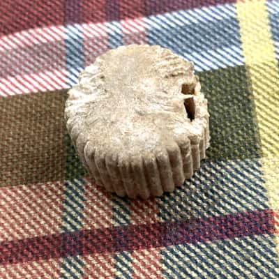 Vintage 1950s Beat-Up Relic Harmony/Silvertone Cupcake Guitar Knob image 1