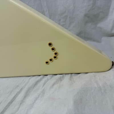 Gibson DSRVCWGH1 Limited Edition Reverse Flying V Guitar with Case 2007 - Alpine White image 13