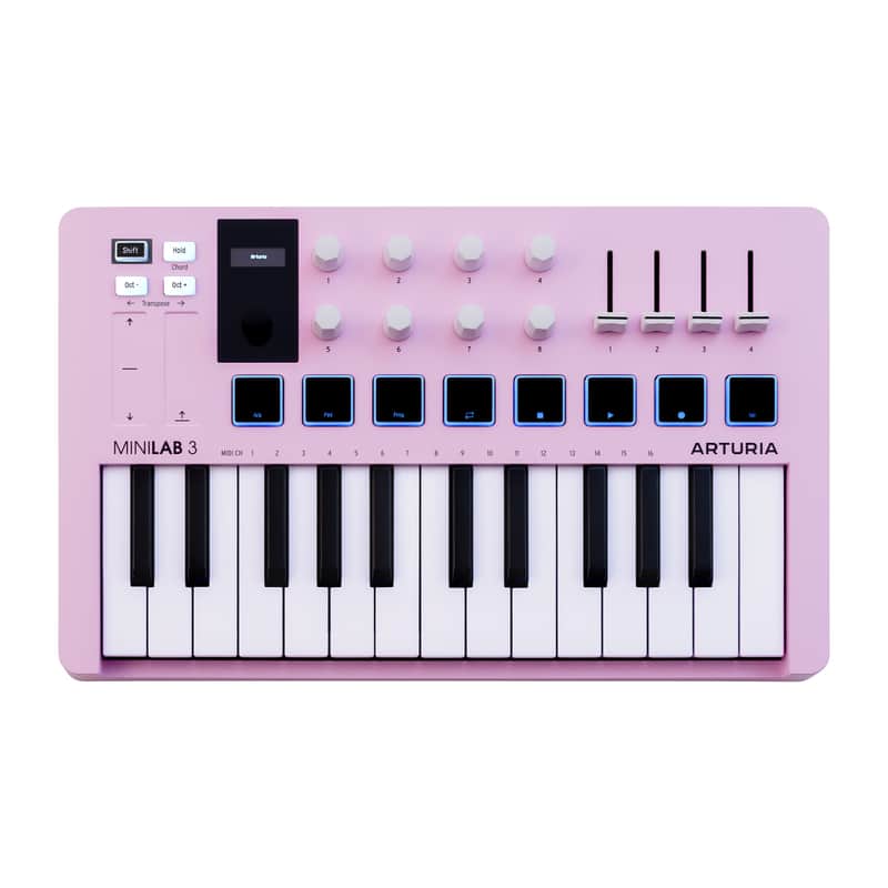 Arturia MiniLab 3 Rose Quartz image 1
