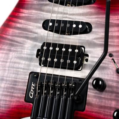 Cort Space 6GTR Electric Guitar w/Gig-bag. Semi Gloss Lava DIRECT SHIP image 10