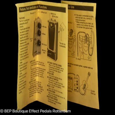 Boss FA-1 FET Amplifier 1983 Japan as used by The Edge - U2 image 11