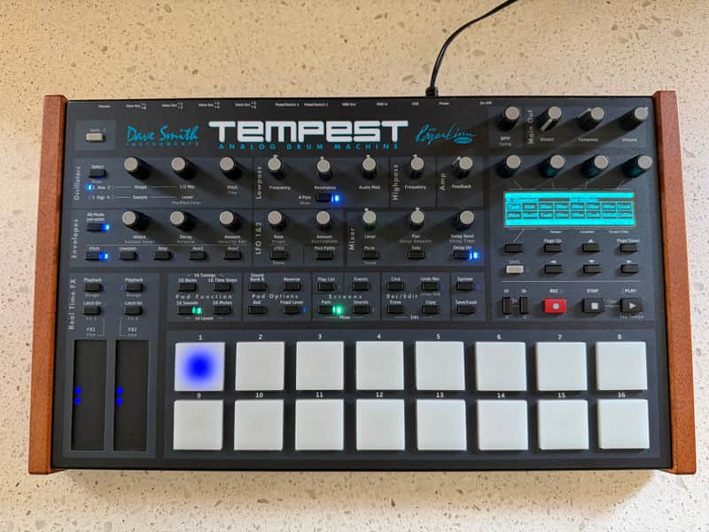 Dave Smith Instruments Tempest 6-Voice Drum Machine MINT image 1