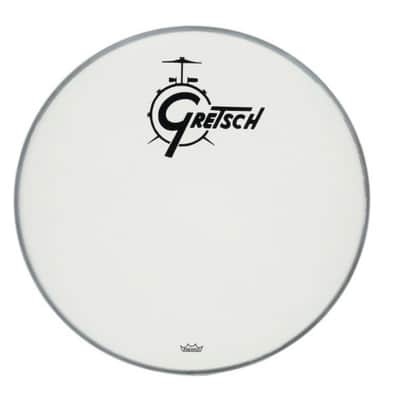 Gretsch GRDHCW18 Logo Coated Bass Drum Head - 18"