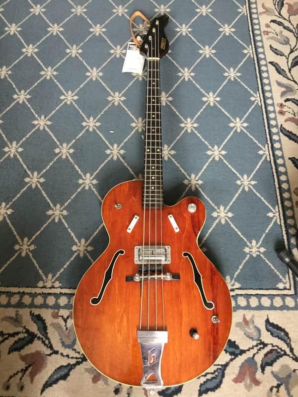Gretsch 6071 Bass 1968 Walnut image 1