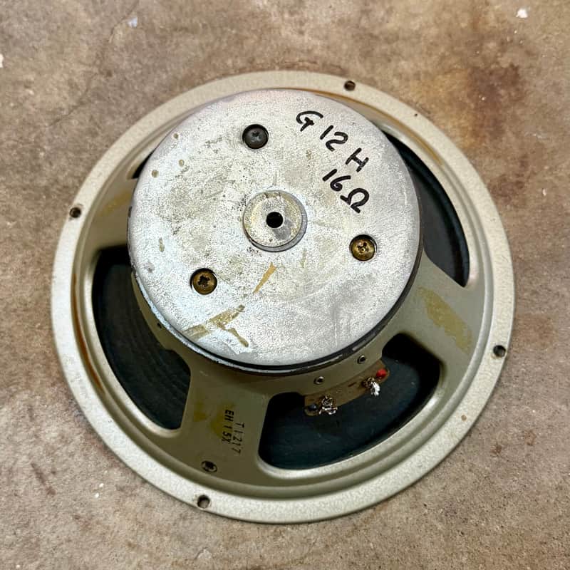 Celestion G12H-30 guitar speaker 1975 - Greenback original vintage uk England Marshall image 1
