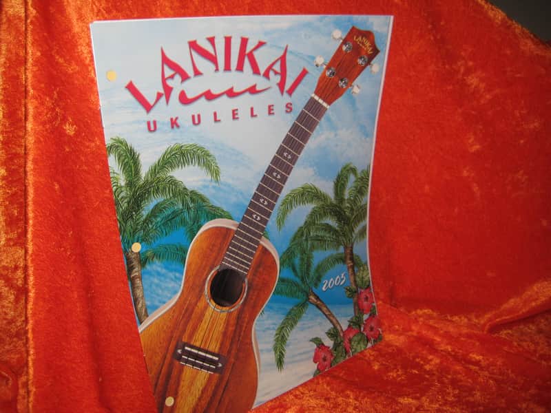 Lanakai Ukulele Colorful and Detailed Catalog from 2005  8 Pages and Prices image 1