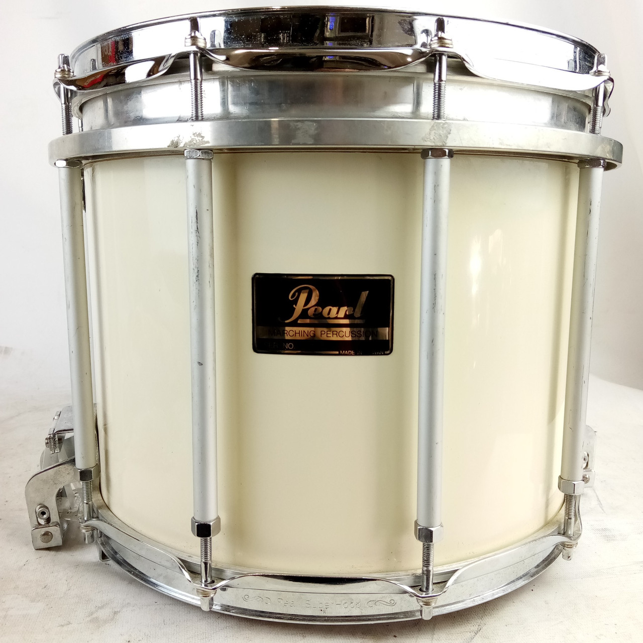Pearl 11x13"High Tension Maple Marching Snare Drum Free Floating 90s Super Hoops — main photograph