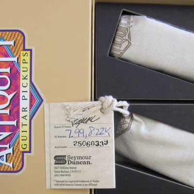 Seymour Duncan Antiquity Jazz Bass Pickups Set 7.99k/8.22k image 1