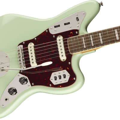 Mint Fender Squier Classic Vibe '70s Jaguar®, Laurel Fingerboard, Surf Green Finish image 3