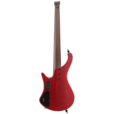 Used Ibanez EHB1505SWL EHB Headless Bass 5-String - Stained Wine Red image 8