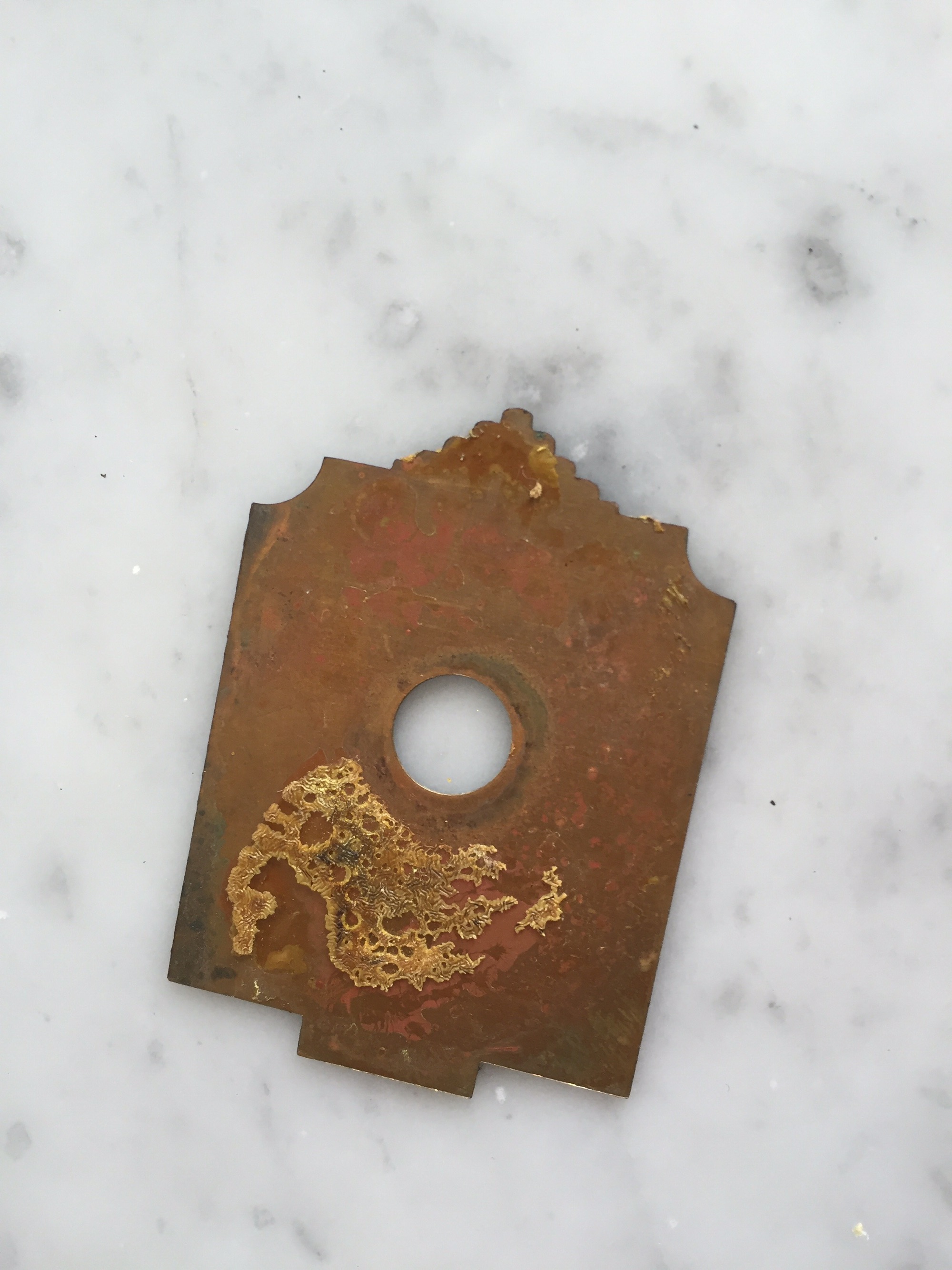 Maas Cathedral Chimes Plate 1940-1960