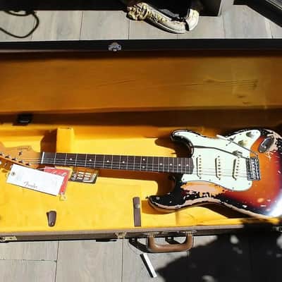 FENDER Mike McCready Signature Stratocaster 3-Color Sunburst Relic, HARDCASE, 3, 38 KG image 10