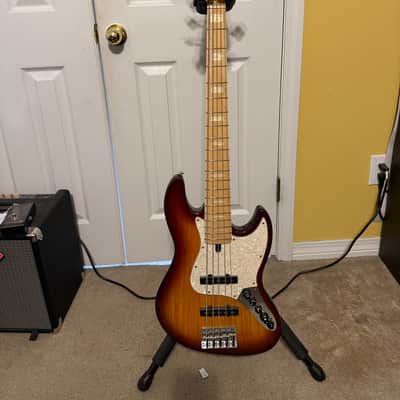Sire 2nd Generation Marcus Miller V7 Vintage Swamp Ash 5-String Maple Fingerboard - Tobacco Sunburst image 1