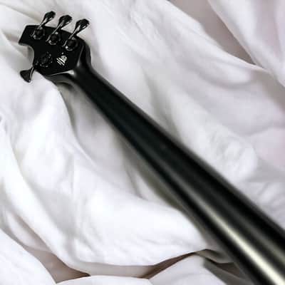 Ernie Ball Music Man Bongo 4 String HH, Stealth / Ebony image 21