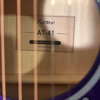 c. 2020 Asmuse AT-41 Acoustic Guitar image 4
