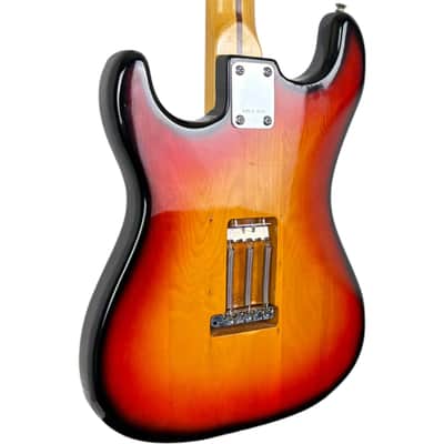 Yamaha Japan SR-500 Super Rock N Roller Stratocaster 1980 - Sunburst image 5