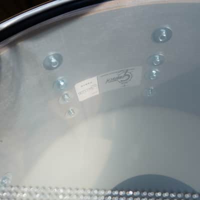 Gretsch USA Custom Series - Chestnut Burst Lqr. / Stop Sign Badge / 6.5 x 14" Maple Shell Snare Drum image 10