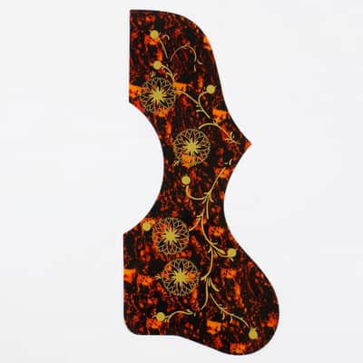 J-200 SJ-200 Style Self-adhesive Acoustic Guitar Pickguard ,Tortoise brown