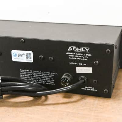 Ashly GQ131 One Third Octave 31-Band Graphic Equalizer CG015DU image 7