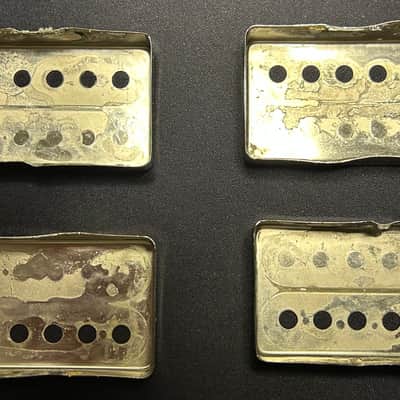 PRS Two Pairs of Chrome Humbucker Pickup Covers USED Paul Reed Smith image 6