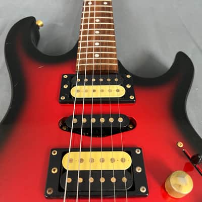 Anboy Electric Guitar Red Burst Fujigen! MIJ! image 6