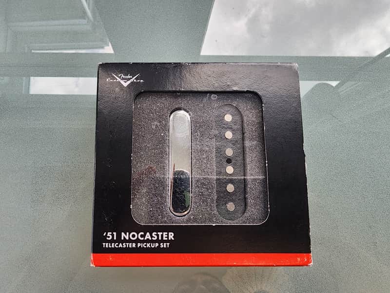 Fender 099-2109-000 Custom Shop ’51 Nocaster Pickup Set 2010s - Chrome / Black image 1