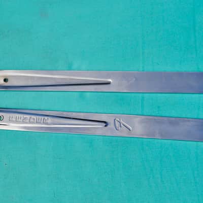Fender 19 Inch Tilt Back Chrome Amp Legs image 6