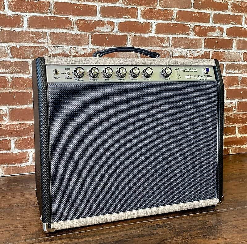 Wang Music Designs Pulsar Reverb V2 2020 Black/Fawn (Authorized Dealer) image 1