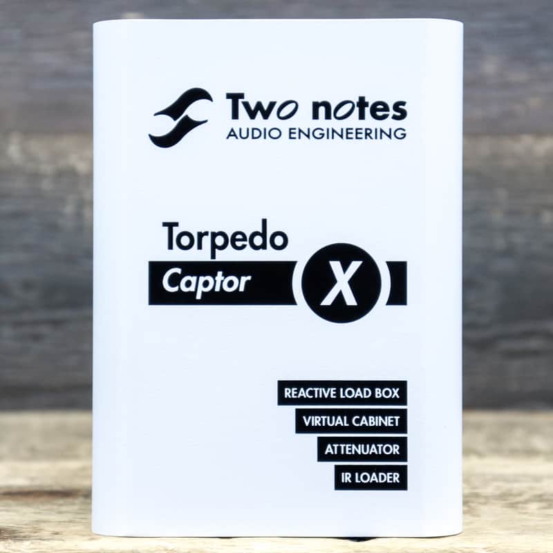 Two Notes Torpedo Captor X 8-Ohm Version Reactive Load Box / Virtual Cabinet / Attenuator/ IR Loader image 1