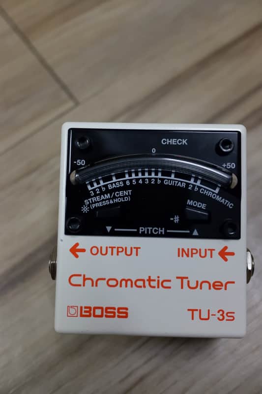 Boss TU-3S Chromatic Tuner 2016 - Present - White image 1