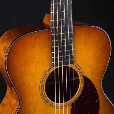 Collings OM1 Deep Body Figured Mahogany and Old Growth Sitka Spruce Custom NEW image 7