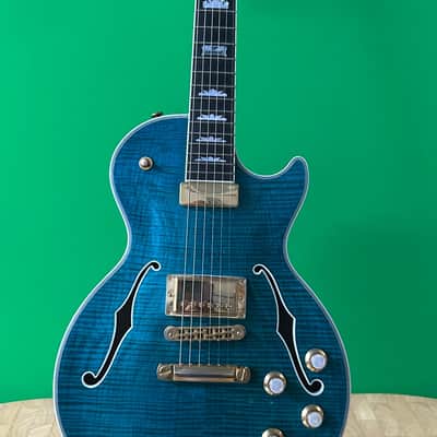 Gibson Les Paul Supreme F-hole 2014  Blue burst image 2