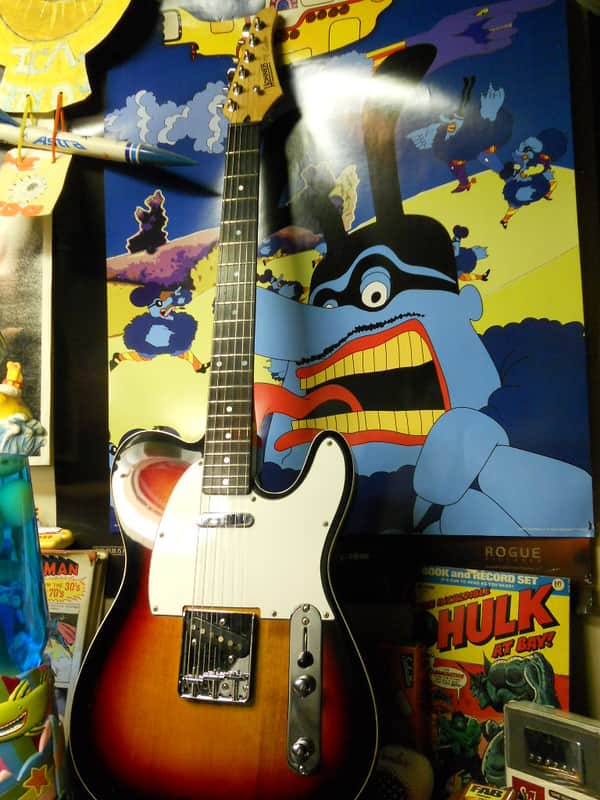 1992 Hohner TE Professional Custom Tobacco Burst telecaster (like a 62' fender custom) image 1